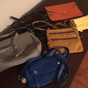 Six Purses. Francesca’s, Limited, Target.